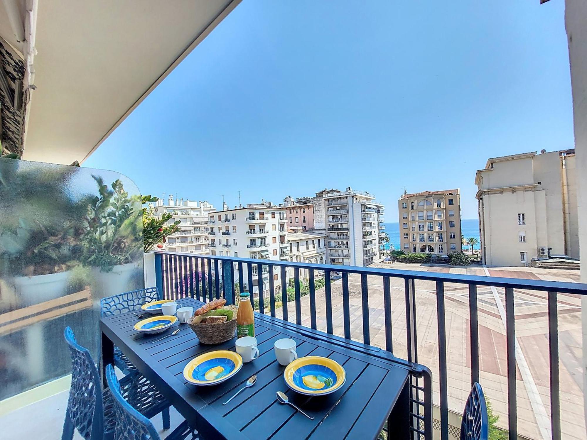 Nestor&Jeeves - Bleu Azur Vue Mer - Central - Very Close Sea * Nice