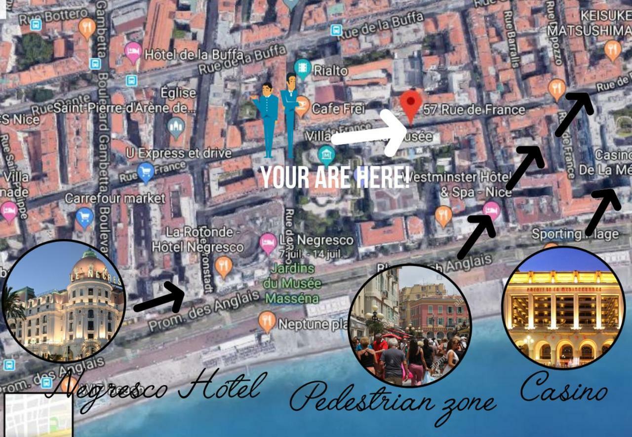 Nestor&Jeeves - Bleu Azur Vue Mer - Central - Very Close Sea Apartment